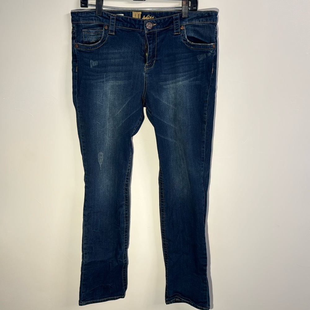Kut From The Kloth Sammie Straight Leg Jeans size 16